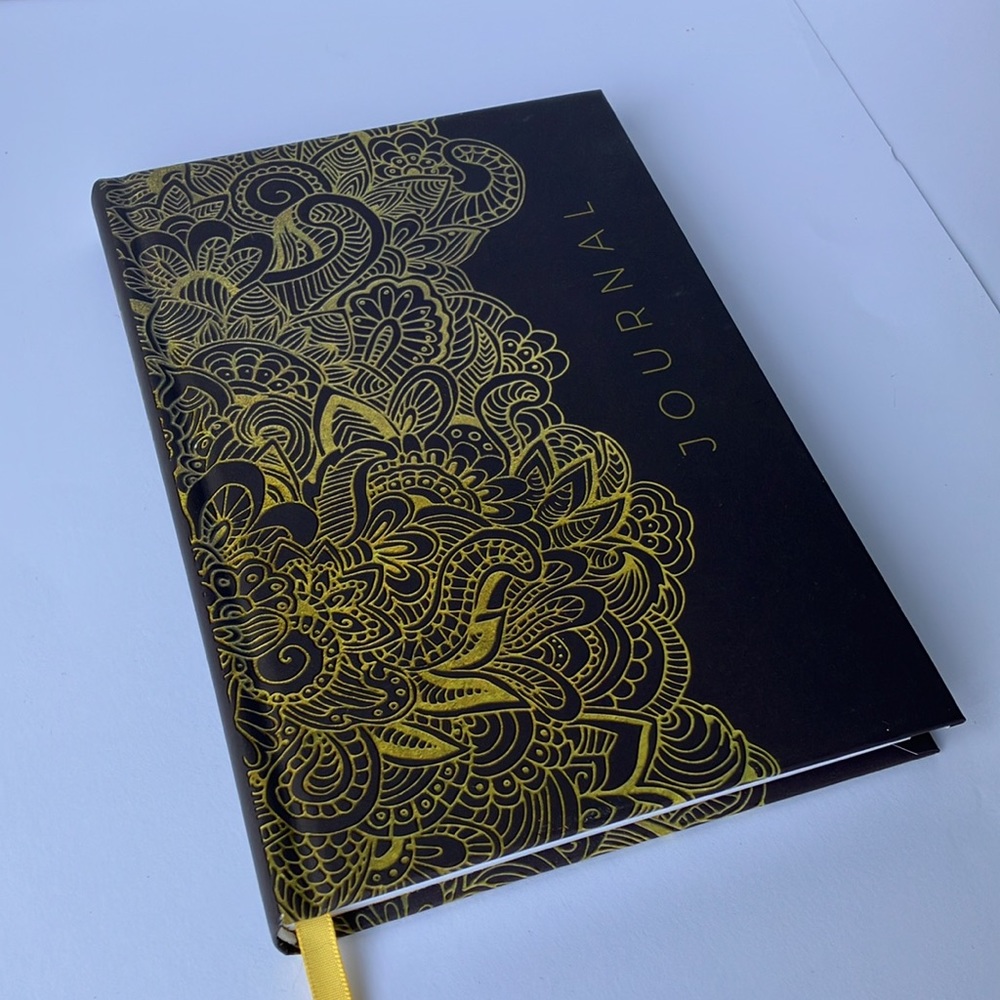 Journal Blank lined pages Book notebook diary hardcover - Picture 5 of 8
